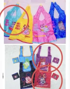 新品　ディズニー　ガチャ　エコバッグ