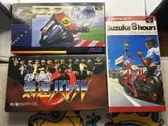 スーパーファミコンソフト バイクゲーム3本セット　スズカエイトアワーズ他