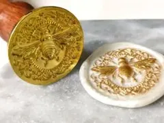 【新品未使用】蜂 蜜蜂 3D シーリングスタンプ ハチ はち 匿名配送