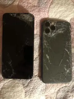 iPhone 本体 画面・背面ひび割れ　ジャンク
