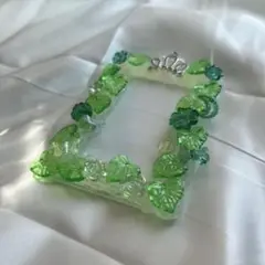 ホイップデコ　トレカケース　緑　みどり