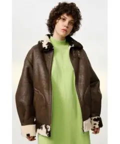 sly COW BOA OVER SIZE 1 コート ボアジャケット