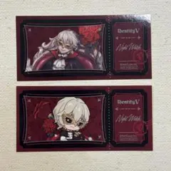 第五人格　スマイルベースカフェ identity 夜の番人 ステッカー セット