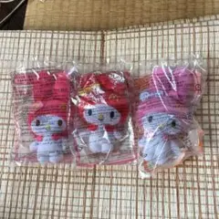 新品未開封　ハッピーセット マイメロ3種