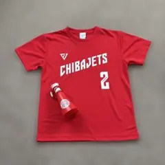 千葉ジェッツTシャツ 背番号2 サイズS、メガホン