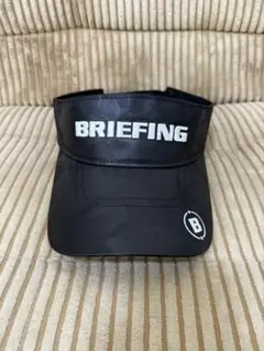 BRIEFING GOLF ブリーフィングゴルフ　迷彩サンバイザー ブラック