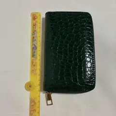 未使用品　財布　グリーン