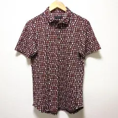 【新品・未使用・タグ付】St Andrews ポロシャツ 総柄 M