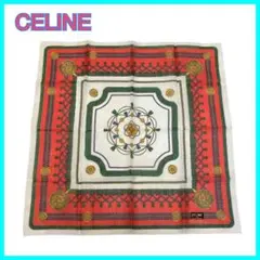 ☆美品☆【セリーヌ】 スカーフ ハンカチ 45cm レディース ブランド