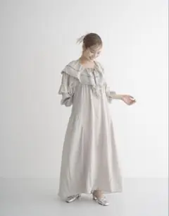 【8/3まで限定価格】jumelle Hug frill dress