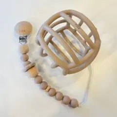 fika ベビー　シリコンボール・ストラップ
