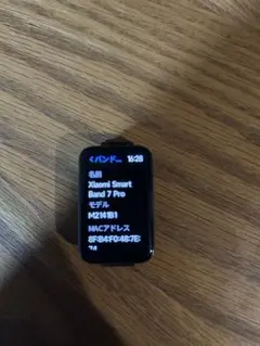 Xiaomi Smart Band 7 Pro 本体　充電ケーブル