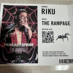 RIKU オリジナル ラベル缶 サイン