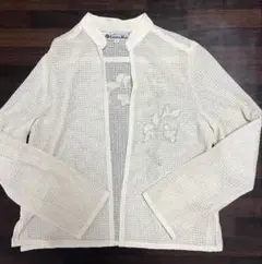 ルミエールモード　花柄刺繍　70's 〜80's ヴィンテージ　ジャケット　M
