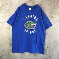 az366古着　Tシャツ　青　90s Y2K