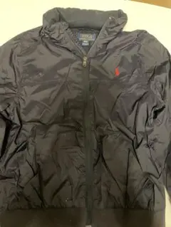 Polo Ralph Lauren 黒ナイロンジャケット Mサイズ