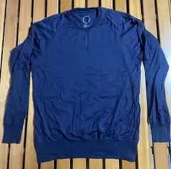 山と道 merino pullover ネイビーL