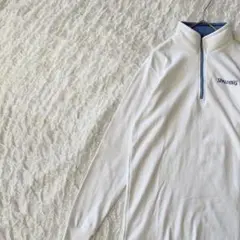 ♬スポルディング SPALDING ハーフジップ ハイネック Tシャツ 長袖 紫