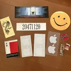 ステッカー まとめ売り Appleロゴ トライヴェンティ MIB おもしろレア