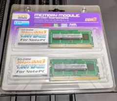 CFD メモリ W3N1600PS-L4G DDR3 4GB×2枚