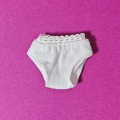 1/6サイズ フリルパンツ ホワイト