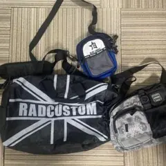 RADCUSTOM BLUE CROSS ショルダーバッグ　男の子