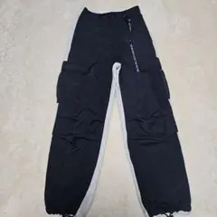 【未使用に近い】alexanderwang カーゴパンツ alexanderwang アレキサンダーワング ブラック オーバーサイズ