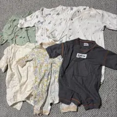 50-60 ロンパース 6点セット