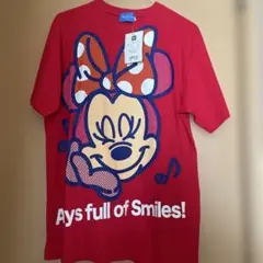 ミニーマウス Tシャツ Mサイズ 赤