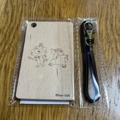 ★新品・未使用★ 万博記念 木製パスケース　ミャクミャク