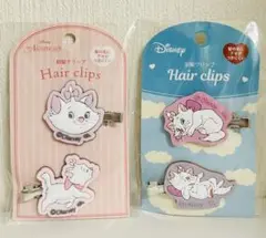 おしゃれキャットマリー　前髪クリップ　4種類　ヘアアクセサリー　ディズニー　新品