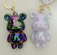 DAISO クマ　キーホルダー　2個セット