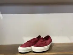 VANS AUTHENTIC SUEDE RED US正規品 赤箱 28cm