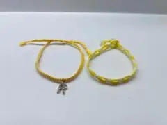 NiziU リクカラー　ミサンガ　2本セット