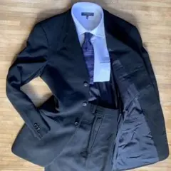 Armani アルマーニ セットアップ スーツ ブラック 黒 44R