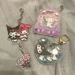 クロミ／マイメロディ アクリルキーホルダーセット