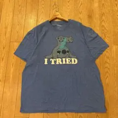アメリカ古着☆Disney スティッチ　ビックシルエットTシャツ　2XL