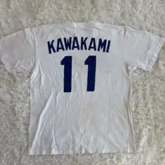 中日ドラゴンズ 応援Tシャツ 背番号11 川上憲伸 Mサイズ（A68）