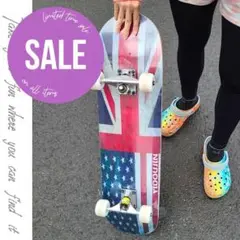 ✨完成品✨スケートボード 31インチ ABEC7ベアリング採用 国旗