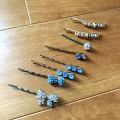 ヘアピン　髪飾り8点