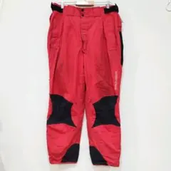 ダイワプロバイザー ナイロンフィッシングパンツ M レッド×ブラック 魚釣り