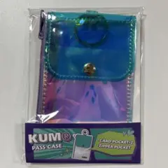KUM パスケース レイメイ藤井 グリーン　オーロラ　　KM1244M
