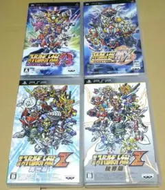 スーパーロボット大戦A MX Z 再世篇 破界篇 PSPソフト 4点まとめ売り