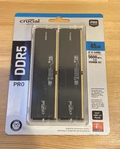 【新品】Crucial DDR5-5600 48G CP2K24G56C46U5