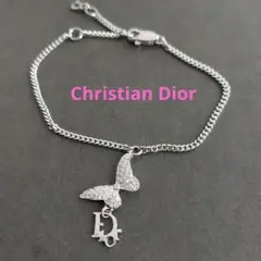 【Christian Dior】バタフライ ブレスレット 袋付き 箱無し