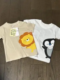 ベビー　半袖Tシャツ　２枚セット　90