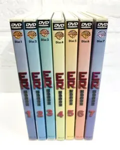 DVD　洋画ドラマ　ER　緊急救命室 Vol,1～Ｖol,7　全7枚組