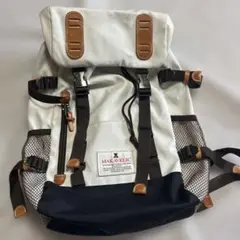 マキャベリック バックパック　リュック ホワイト