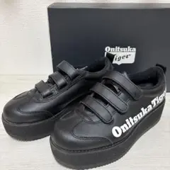 美品★オニツカタイガーDELEGATION CHUNKスニーカー23.5cm