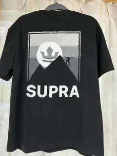 SUPRA ブラック Tシャツ Sサイズ